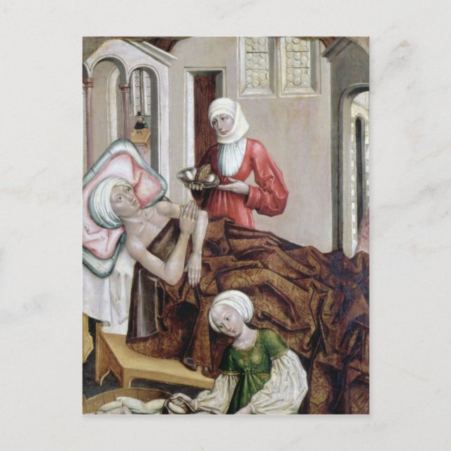 Födelsen av St John det baptistiskt Vykort (Framsida)