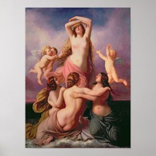 Födelsen av Venus, 1846 Poster