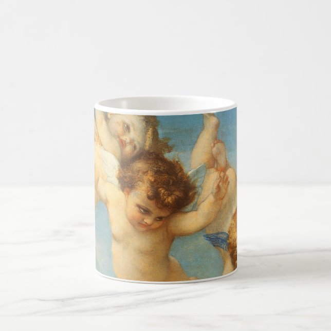 Födelsen av Venus, Änglar detalj av Alexandre Caba Kaffemugg (Center)