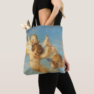 Födelsen av Venus, Änglar detalj av Alexandre Caba Tygkasse