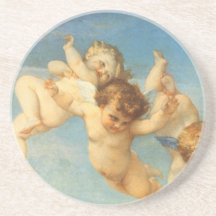 Födelsen av Venus, änglar detalj av Alexandre Caba Underlägg Sandsten