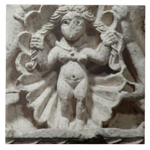 Födelsen av Venus (limestone) Kakelplatta