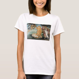 Födelsen av Venus parodi - kvinna T-tröja T Shirt