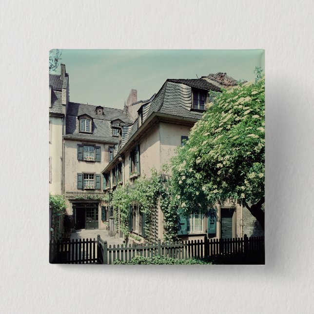 Födelseort av Ludwig Van Beethoven Knapp (Framsida)