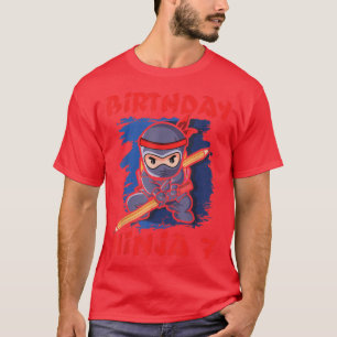 Födelseort Born Age 7 år gammal Anime Kawaii Japan T Shirt
