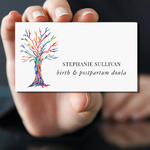 Födelseort och postpartum Doula Visitkort