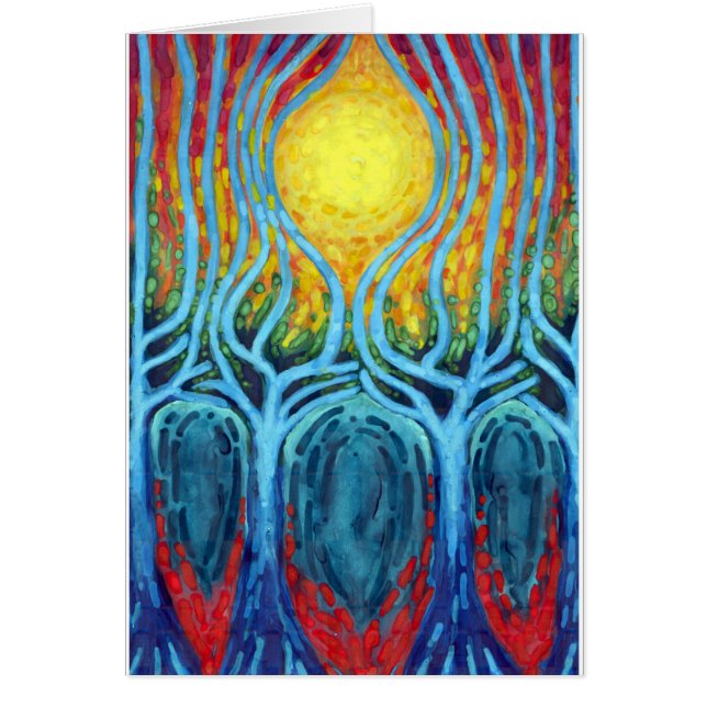 Födelser av dagen hälsningskort (Framsidan)