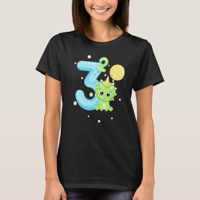 Födelserbjudande 3 års Twillingar för gamla barn s T Shirt (Framsida)