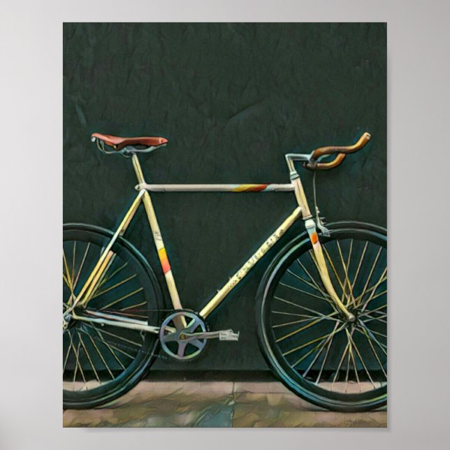 Födelserbjudanden till cykel älskare poster (Framsidan)