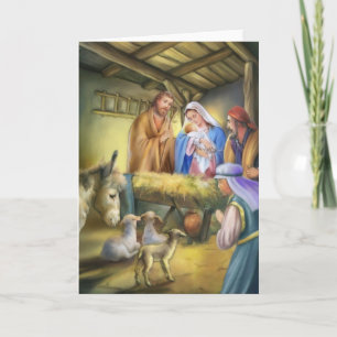 Födelsetalen, Jesus födelse Helgkort