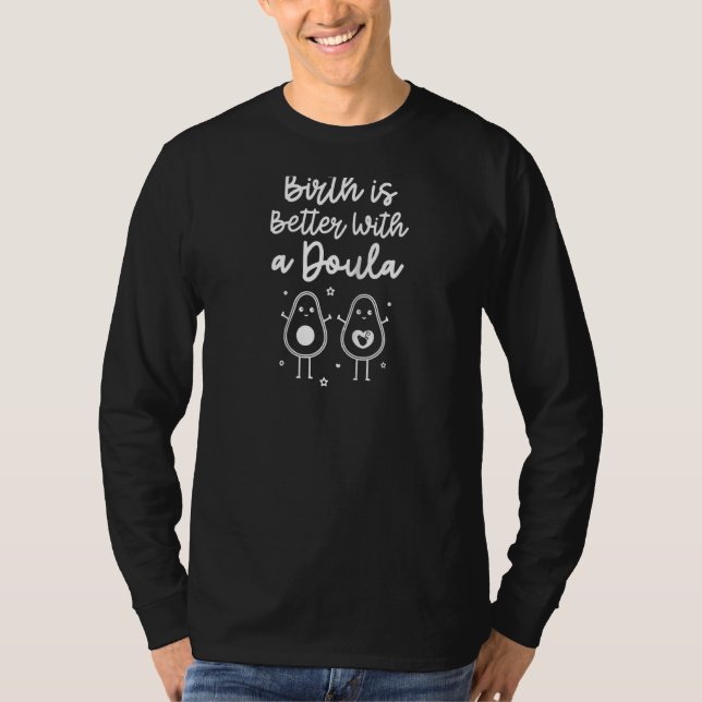 Födelsetalet är bättre med en dubbel Midfru Mamma  T Shirt (Framsida)