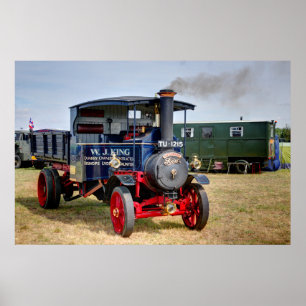 Foden Lastbil Poster