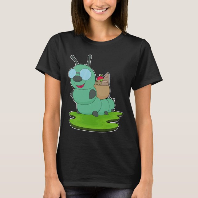 Foder åt larver t shirt (Framsida)