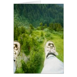 Foder först hälsningskort