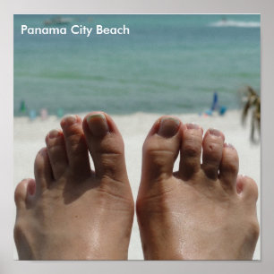 Foder med strand poster