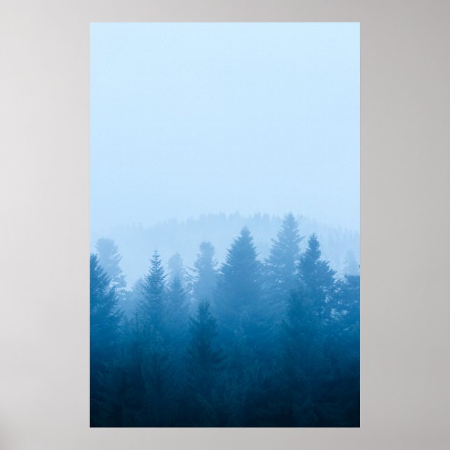 Foder över skog poster (Framsidan)