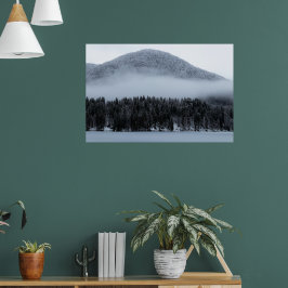 Foder som rullar över grindskog poster