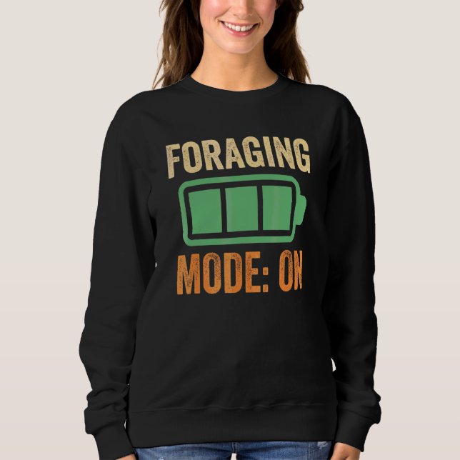 Födosöksläge På Batteridesign T Shirt (Framsida)