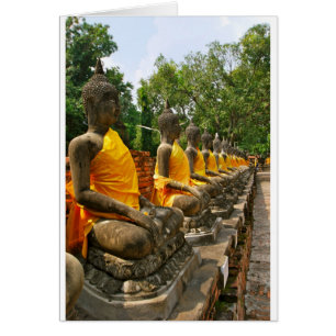Fodra av Buddhas Hälsningskort