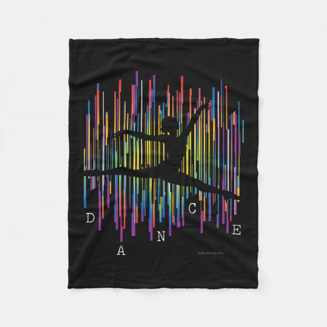 Fodra dansare (v1) fleecefilt (Framsidan)