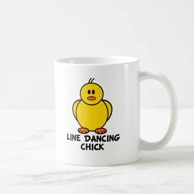 Fodra danschicken kaffemugg (Höger)