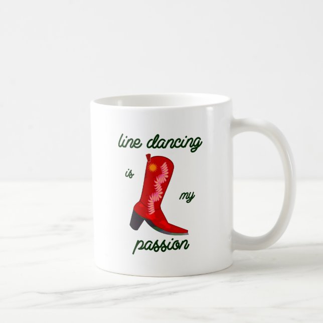 fodra dansen är min passion kaffemugg (Höger)