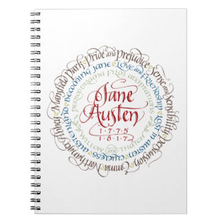 Fodrad anteckningsbok - Jane Austen perioddramer