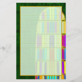 Fodrad brevpapper för slottfönster II bra