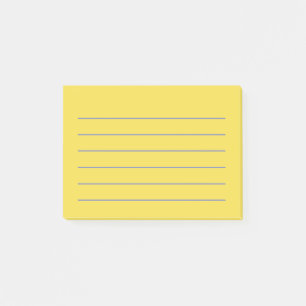 Fodrad gult noterar Posta-DET Post-it Block