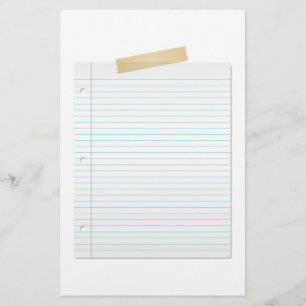 Fodrad papper brevpapper