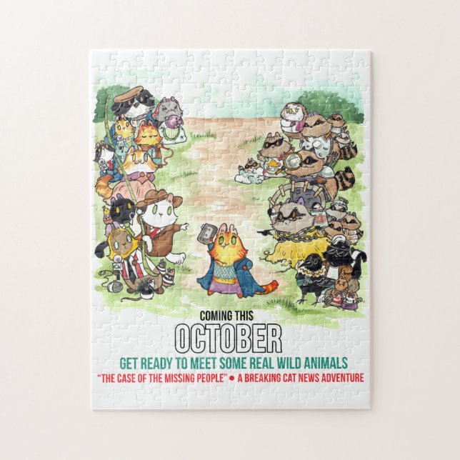 Fodral de saknade människorna pussel (Vertikal)