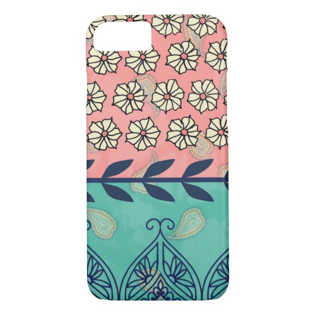 Fodral för Boho daisyiPhone 7 Case-Mate iPhone Skal (Baksida)