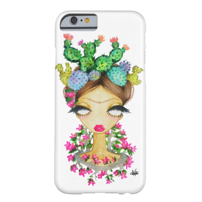 Fodral för Frida kaktusiPhone 6 Case-Mate iPhone Skal (Baksidan)