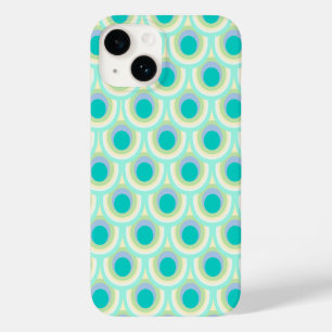 Fodral för iphone 5 för grönt för aqua för