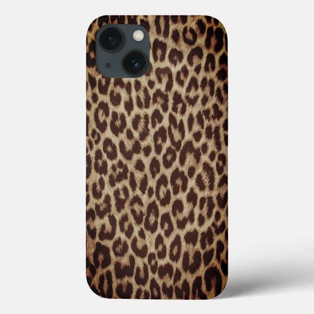 Fodral för Iphone Leopardtryck (Baksida)
