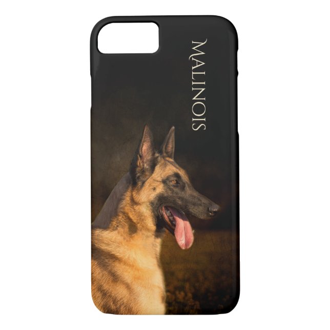 Fodral för Malinois hundtelefon Case-Mate iPhone Skal (Baksida)