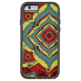 Fodral för Mandala iPhone6 för ökenhöst röda
