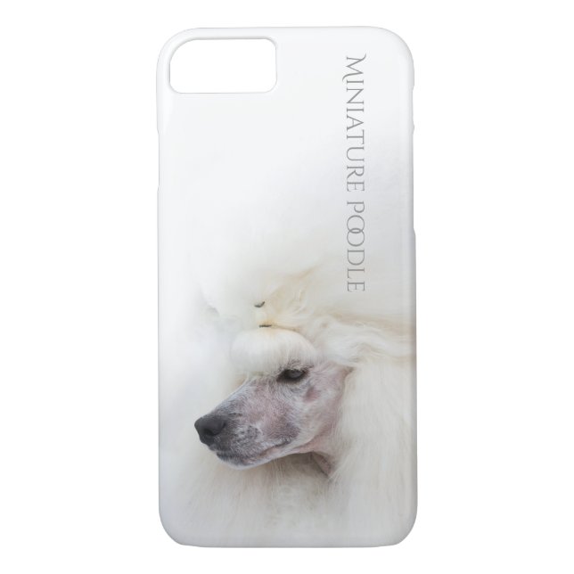 Fodral för miniatyrpudeltelefon Case-Mate iPhone skal (Baksida)