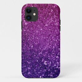 Fodral för Ombre rosa- & lilaglitter