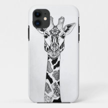 Fodral för Patchworkgirafftelefon