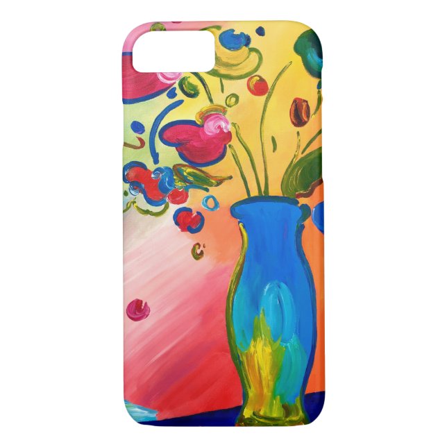 Fodral för Peter max inspirerat iPhone 7 Case-Mate iPhone Skal (Baksida)