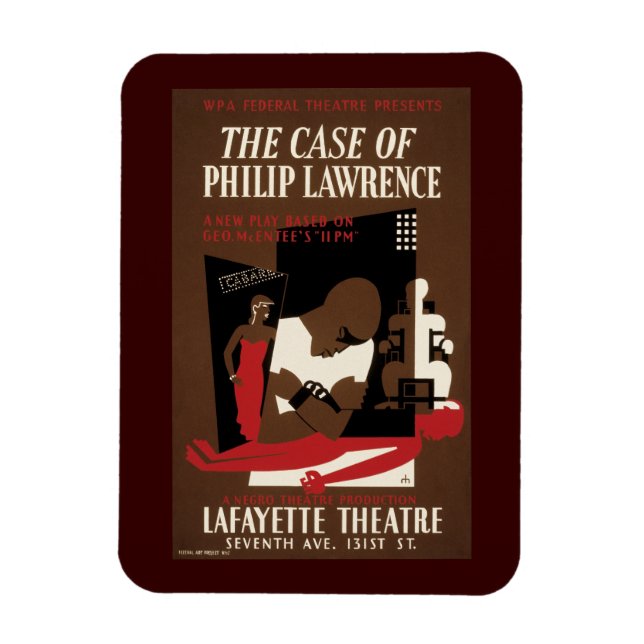 Fodral i Philip Lawrence Magnet (Vertikal)