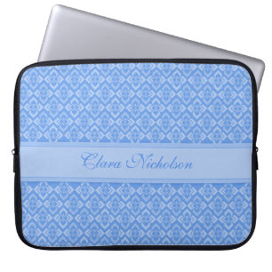 Fodral, inspirerad till den blå 15-tumsdatorn laptop sleeve