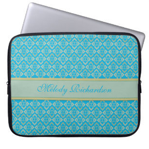 Fodral, inspirerad till den blå 15-tumsdatorn laptop sleeve