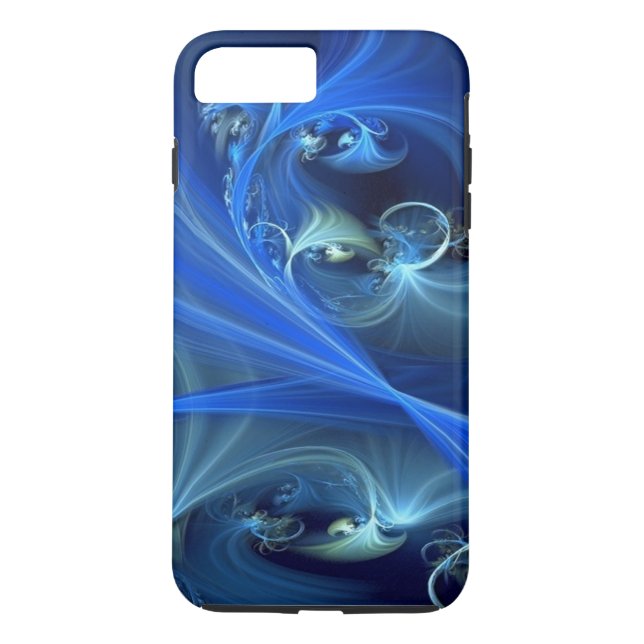Fodral-iPhone 7 Plus/Abstrakt Swirls Case-Mate iPhone Skal (Baksida)