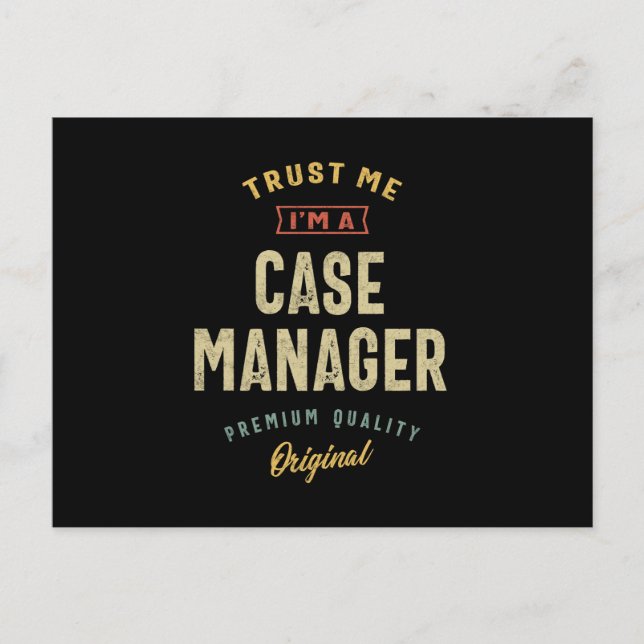 Fodral Manager-jobb Rubrik Manar Women Gift Vykort (Framsida)