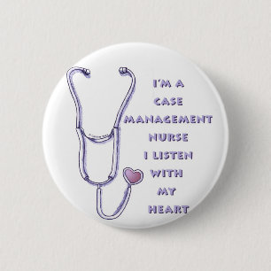 Fodral Manager Nurse Heart Knapp