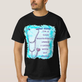 Fodral Manager Nurse Heart T Shirt