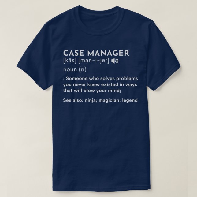 Fodral Manager på sjukhus Superhuman inom hälso- o T Shirt (Design framsida)