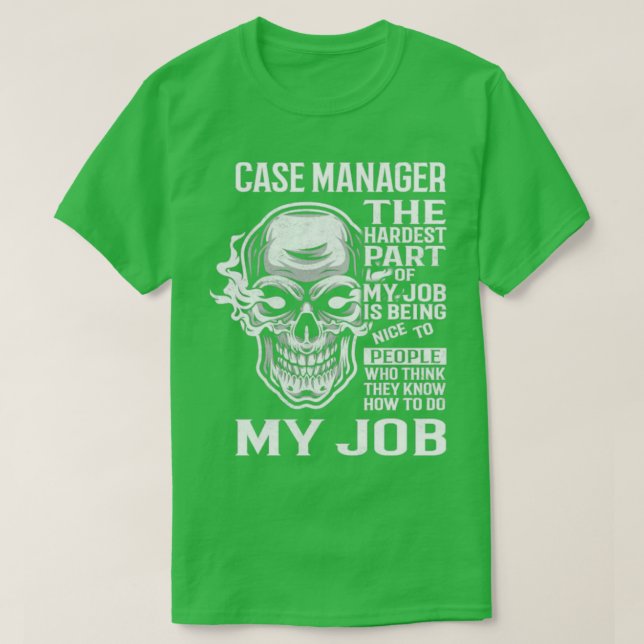 Fodral Manager T Shirt (Design framsida)